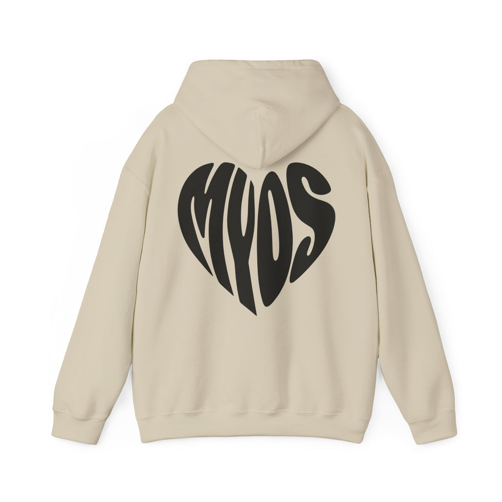 MYOS Black Heart Hoodie