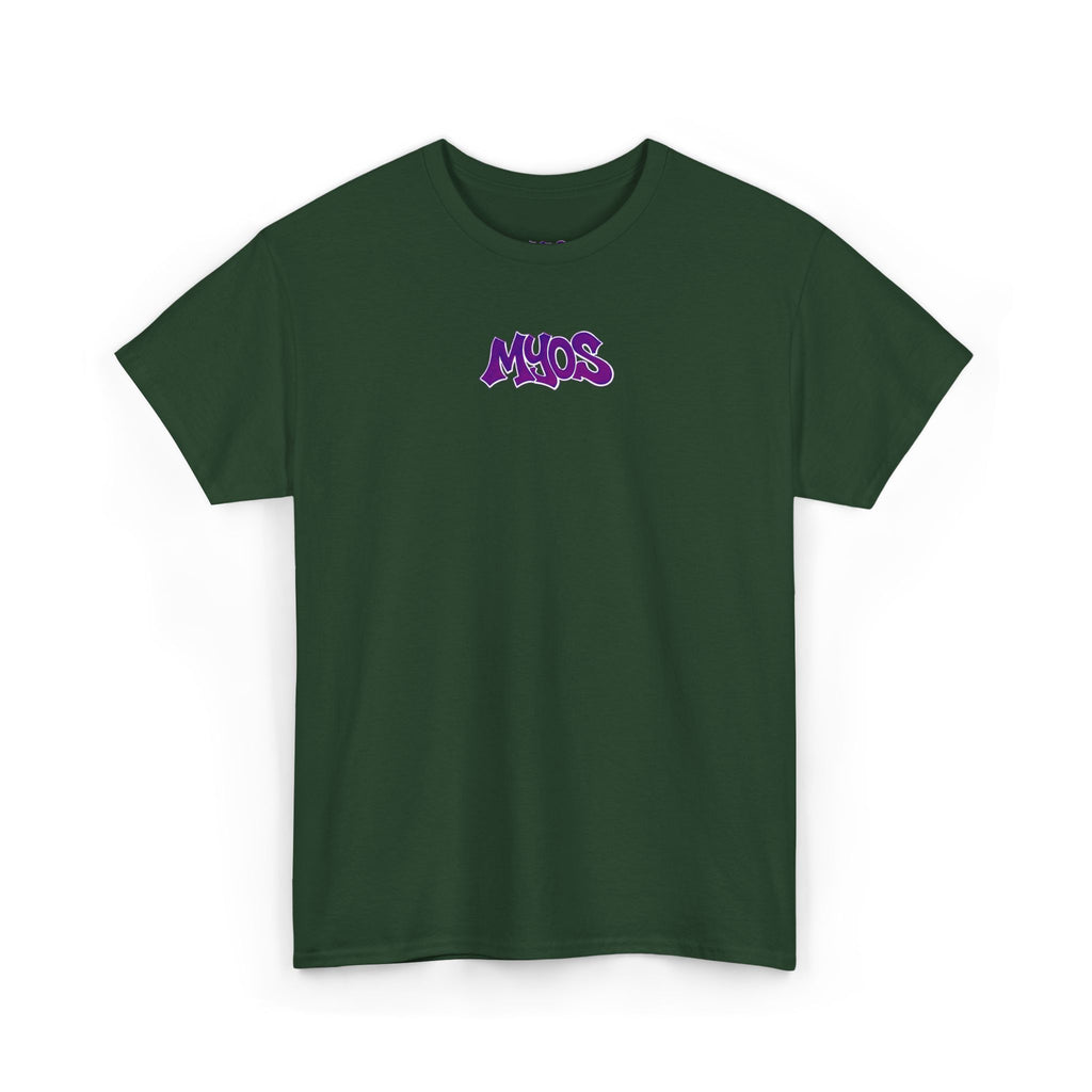 Men's T-shirt MYOS Purple/Pink Logo