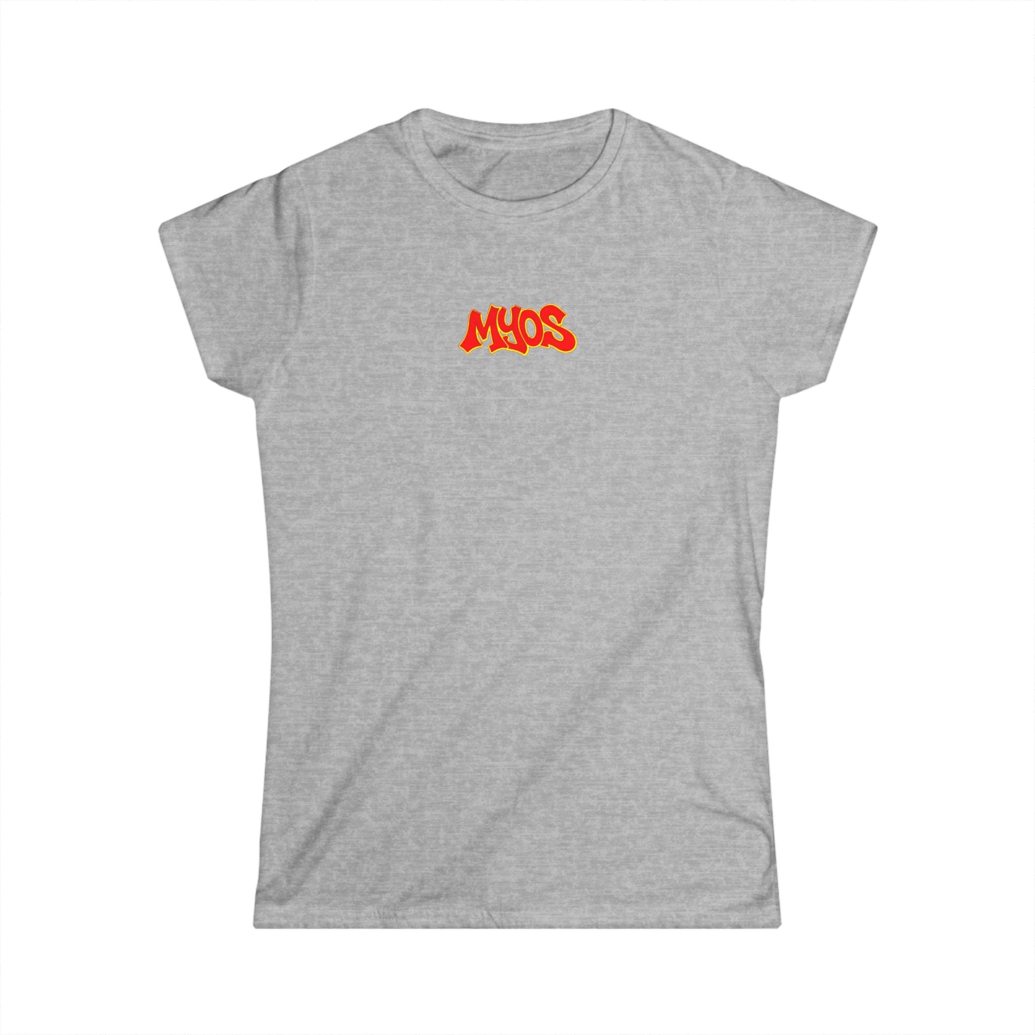 Women's T-shirt Red/Yellow logo