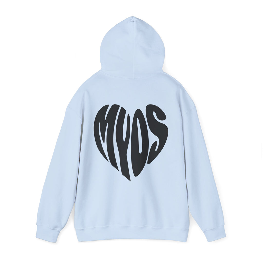 MYOS Black Heart Hoodie