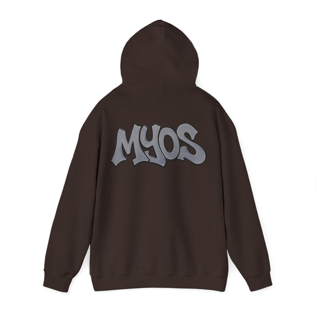 MYOS Streetwear Hoodie Grey