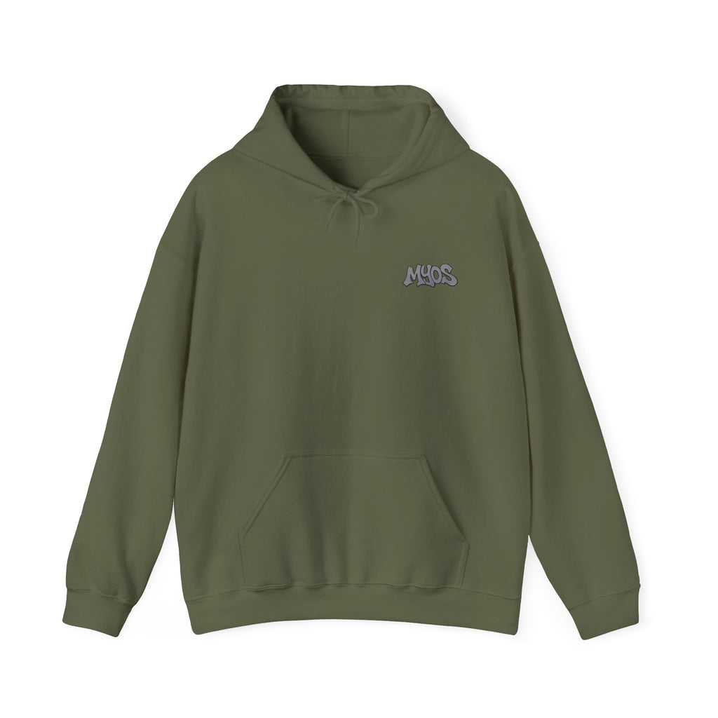 MYOS Streetwear Hoodie Grey