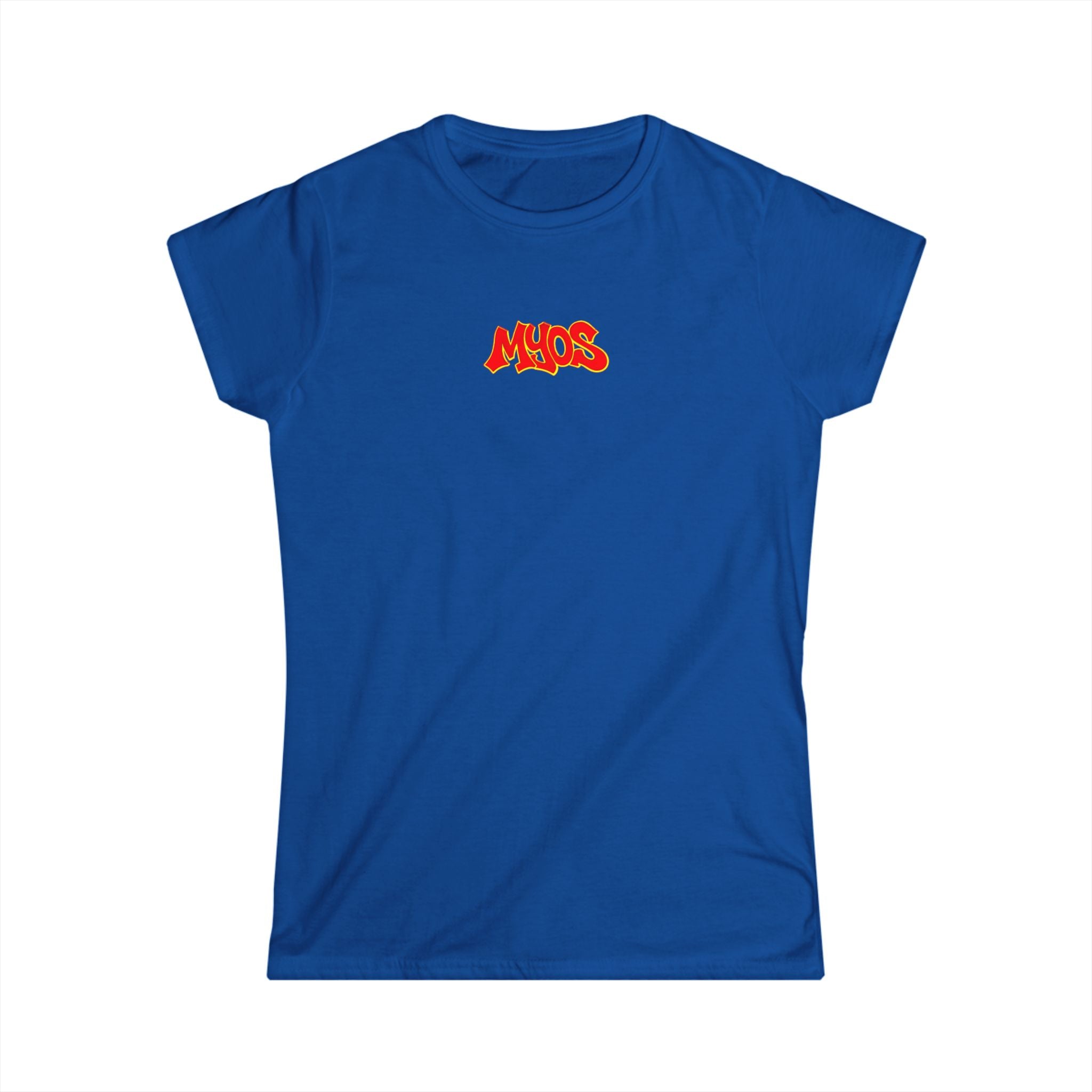 Women's T-shirt Red/Yellow logo