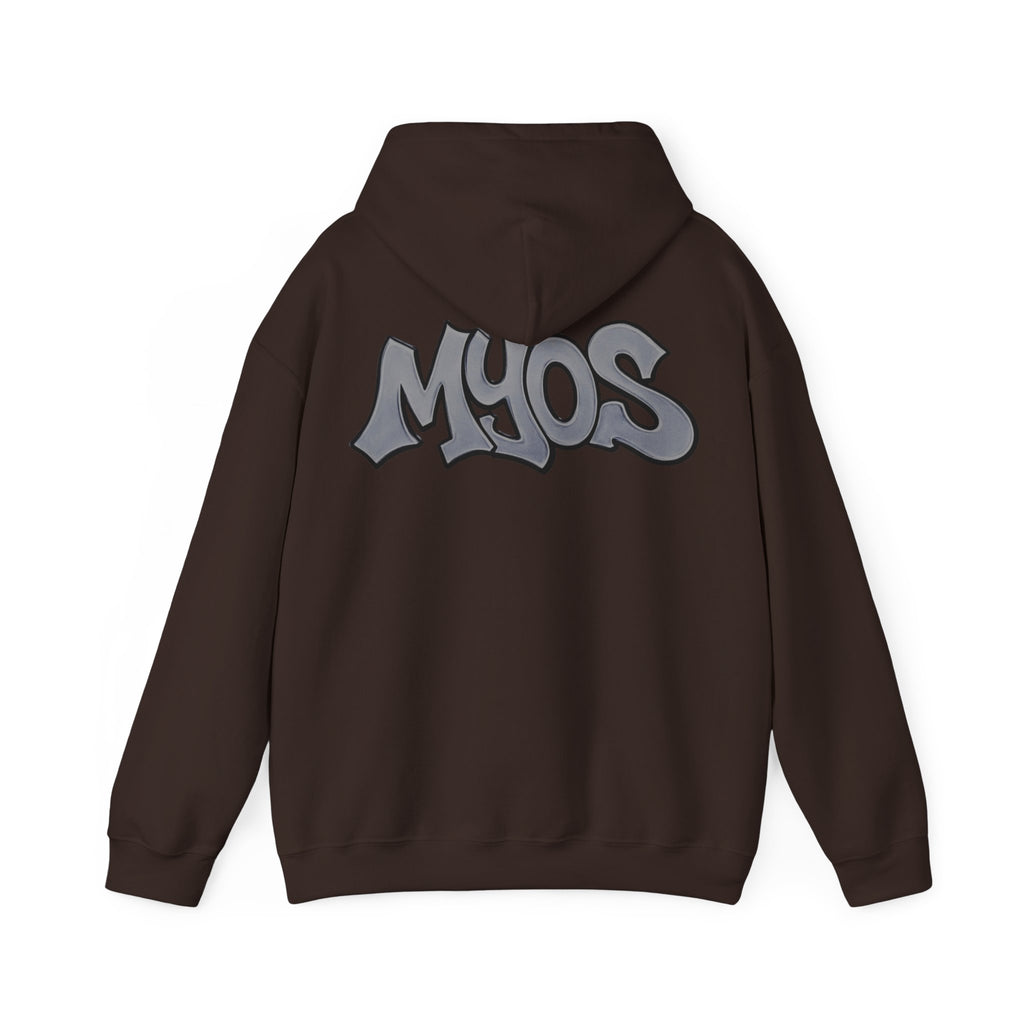 MYOS Streetwear Hoodie Grey
