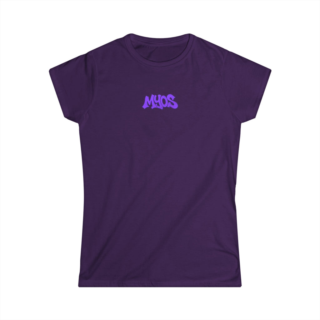 Women's T-shirt Purple logo