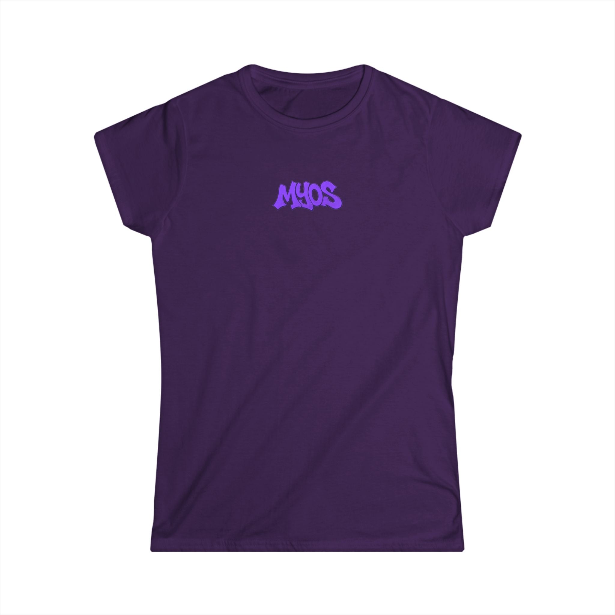 Women's T-shirt Purple logo