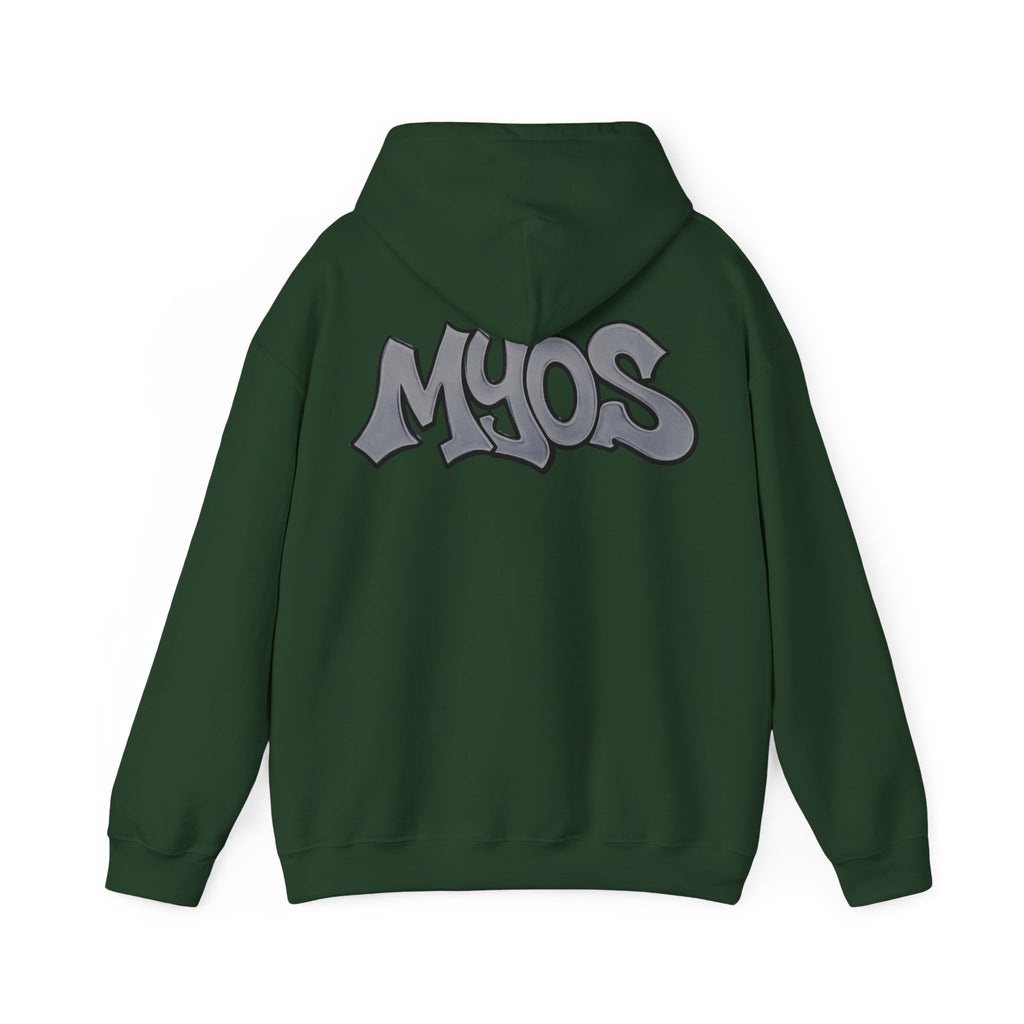 MYOS Streetwear Hoodie Grey