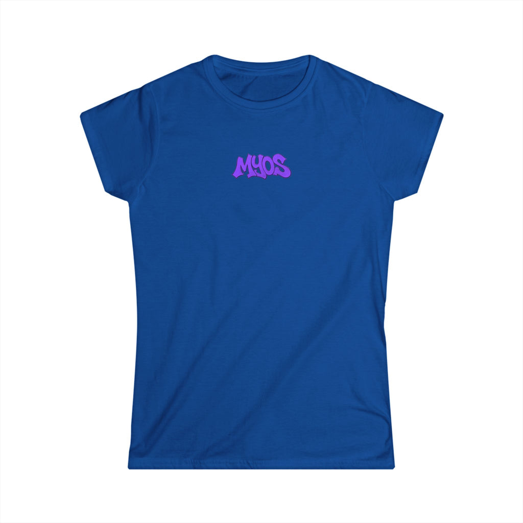 Women's T-shirt Purple logo
