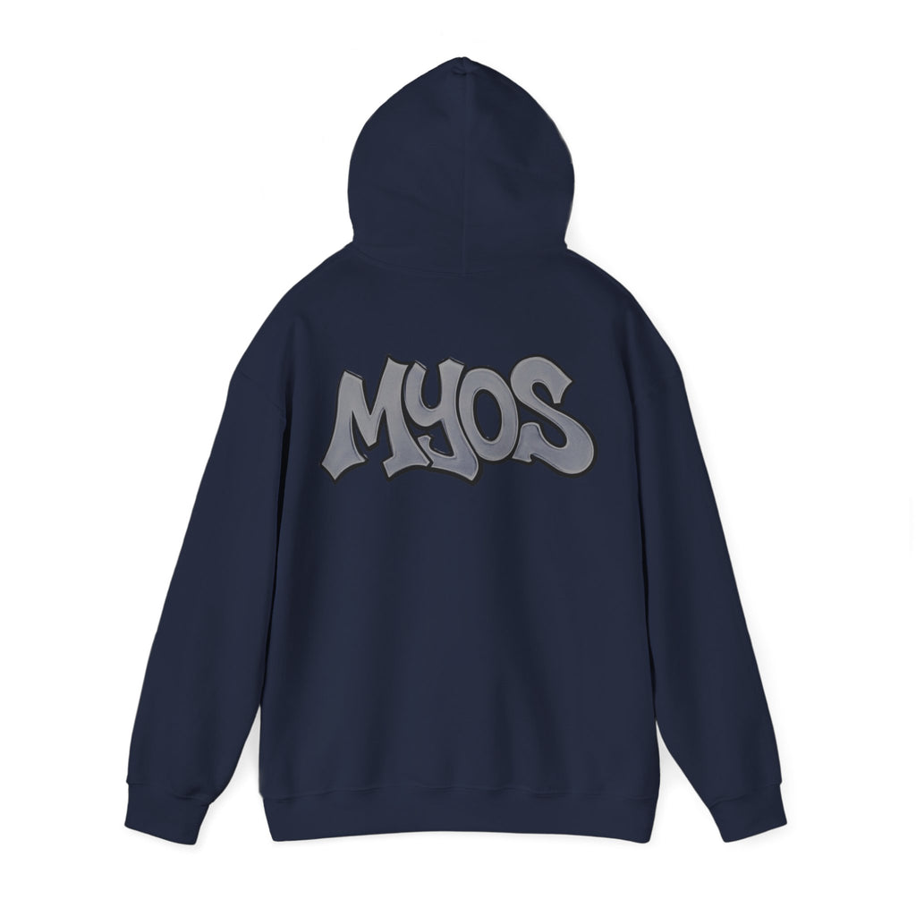 MYOS Streetwear Hoodie Grey