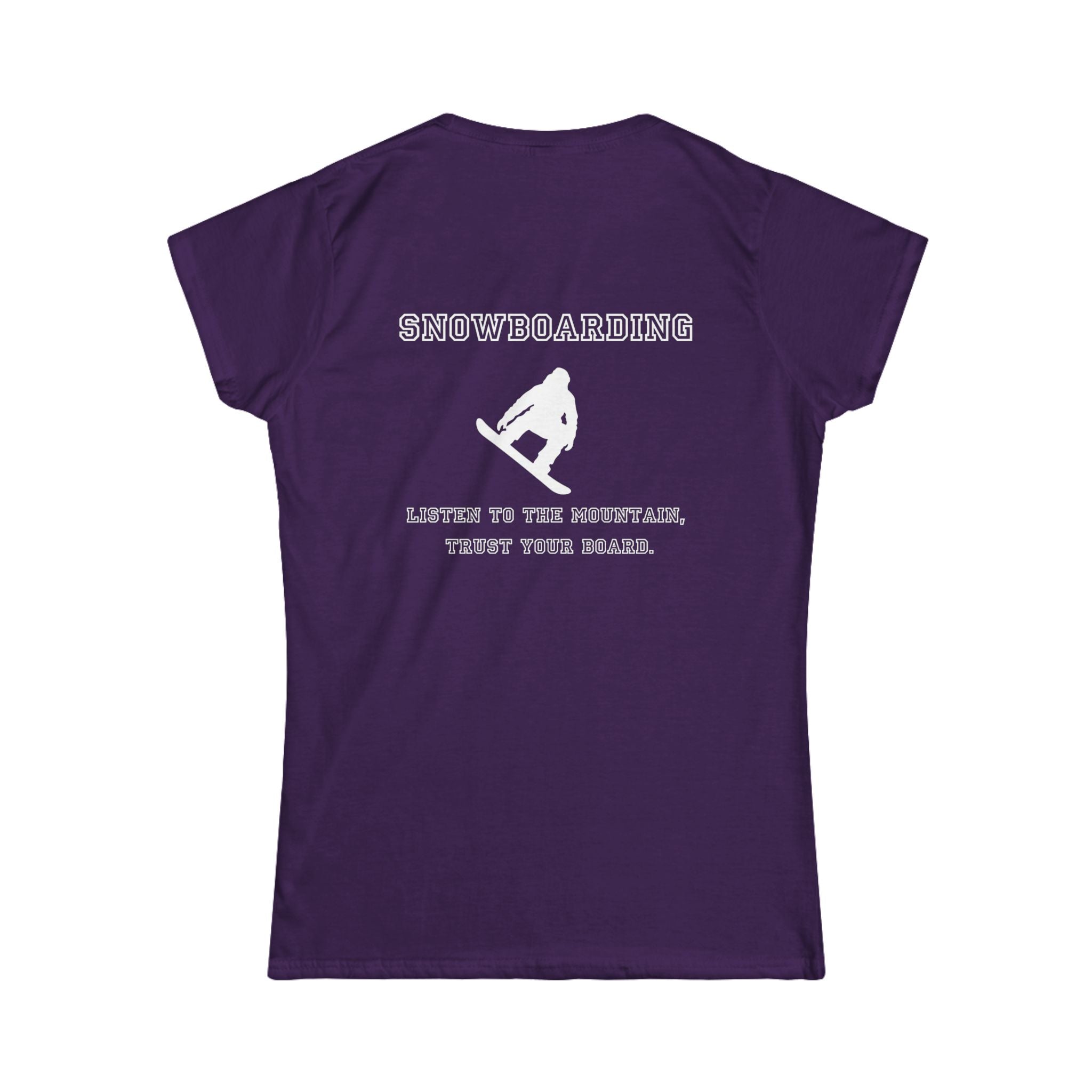 Women's T-shirt Snowboarding