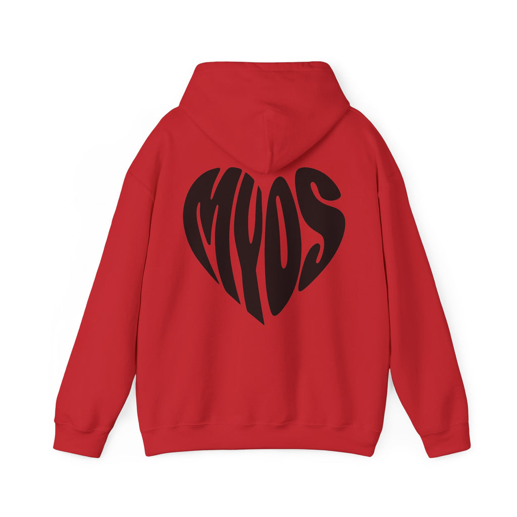 MYOS Black Heart Hoodie