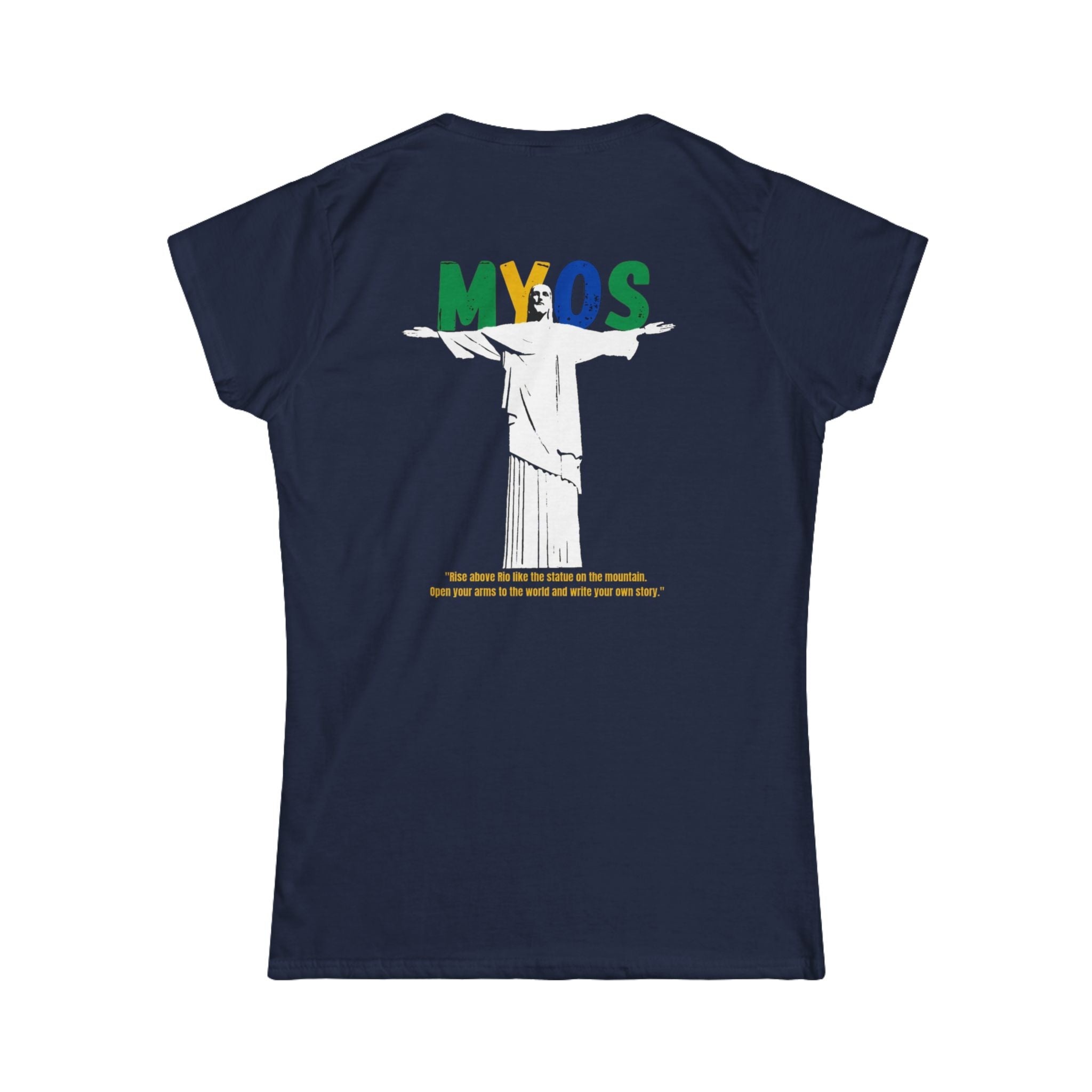 Women's T-shirt Christ Statue Rio