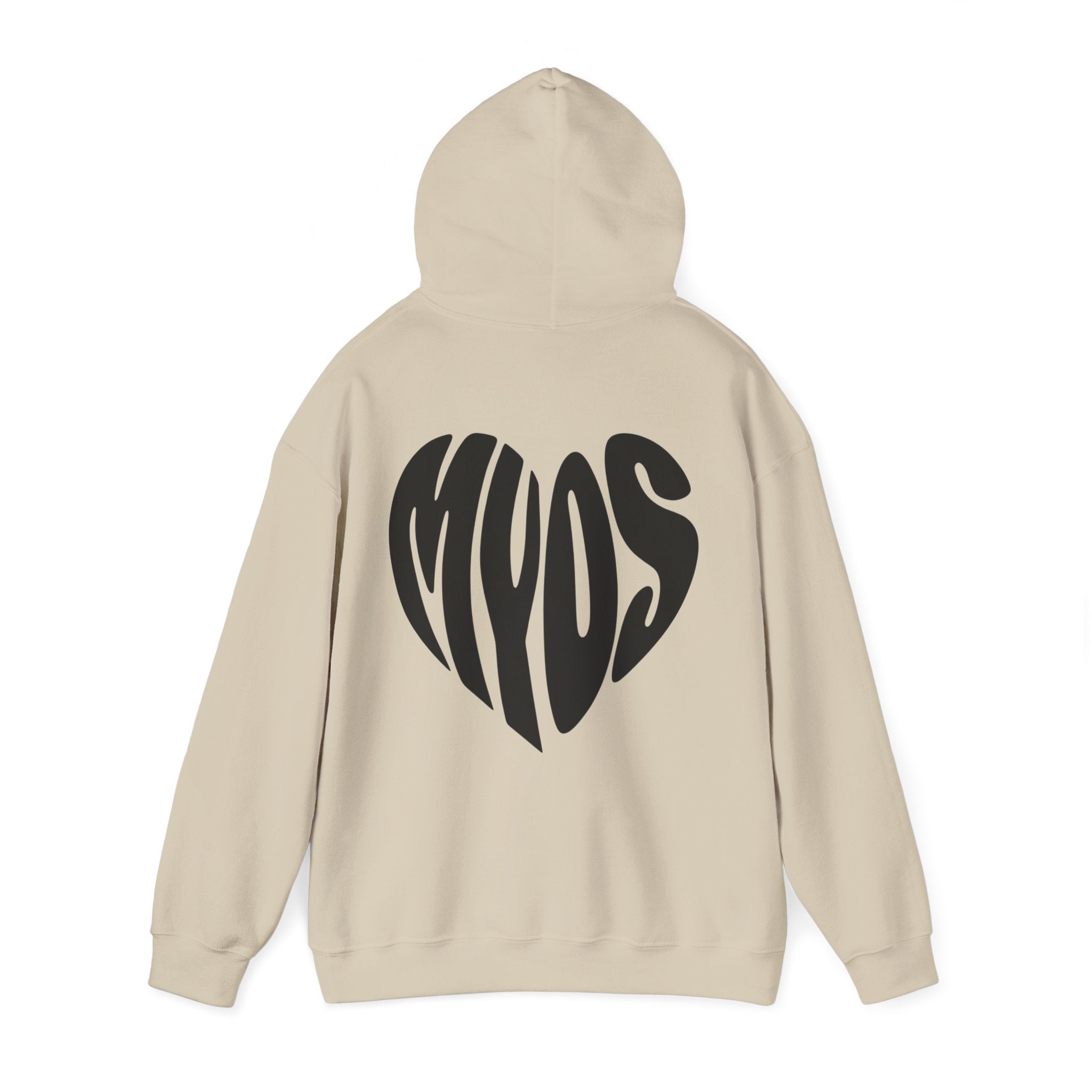 MYOS Black Heart Hoodie