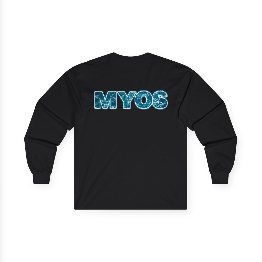 Long Sleeve Tee Clear Blue Water