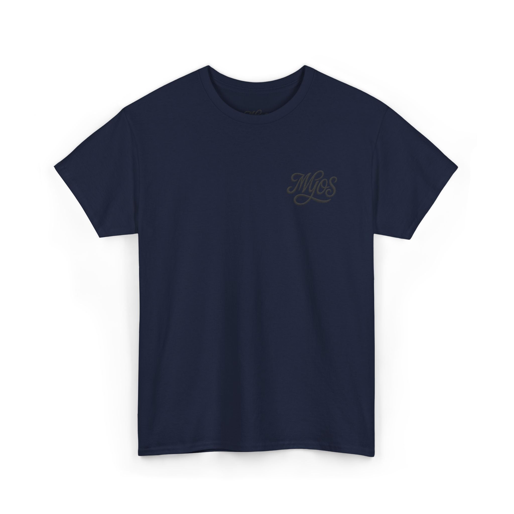 Men's T-shirt MYOS Black Cursive Logo