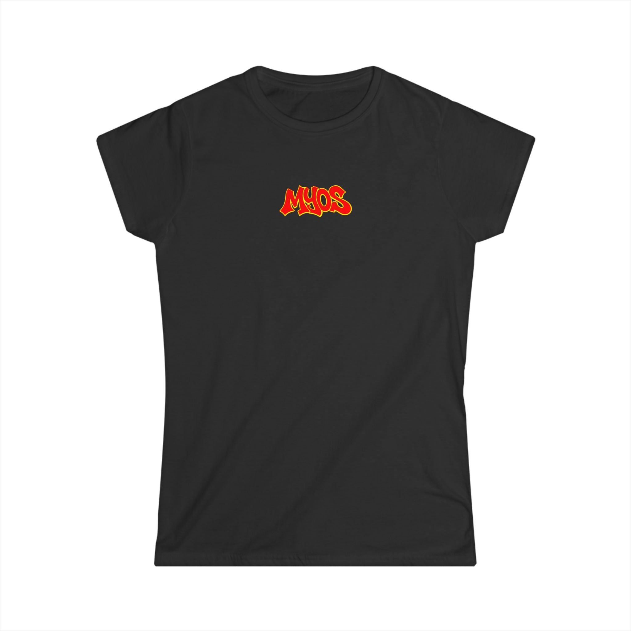 Women's T-shirt Red/Yellow logo