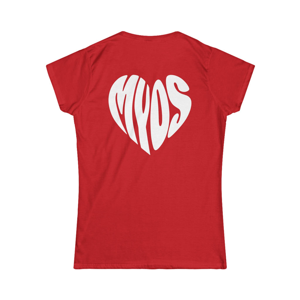 Women's T-shirt White Heart