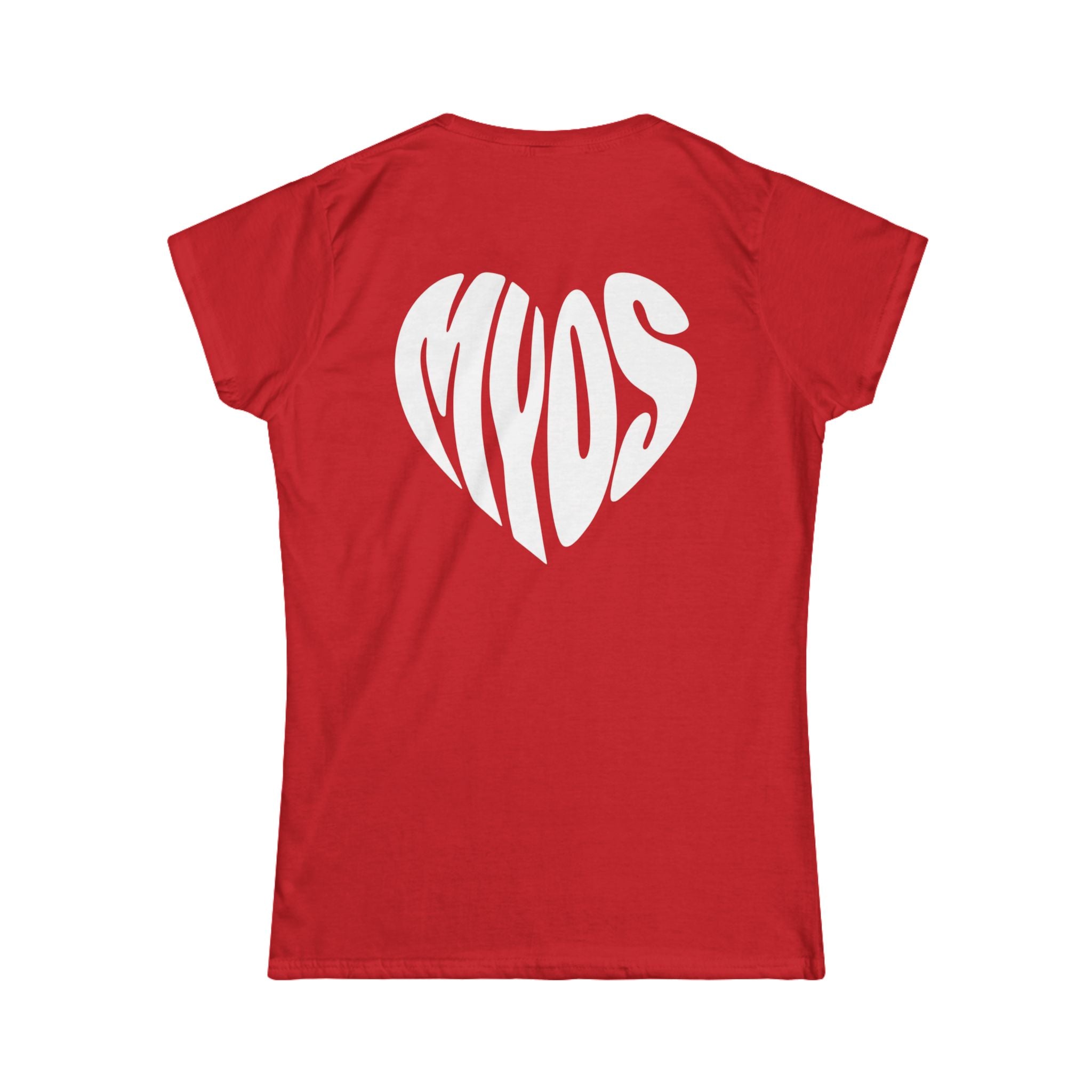 Women's T-shirt White Heart