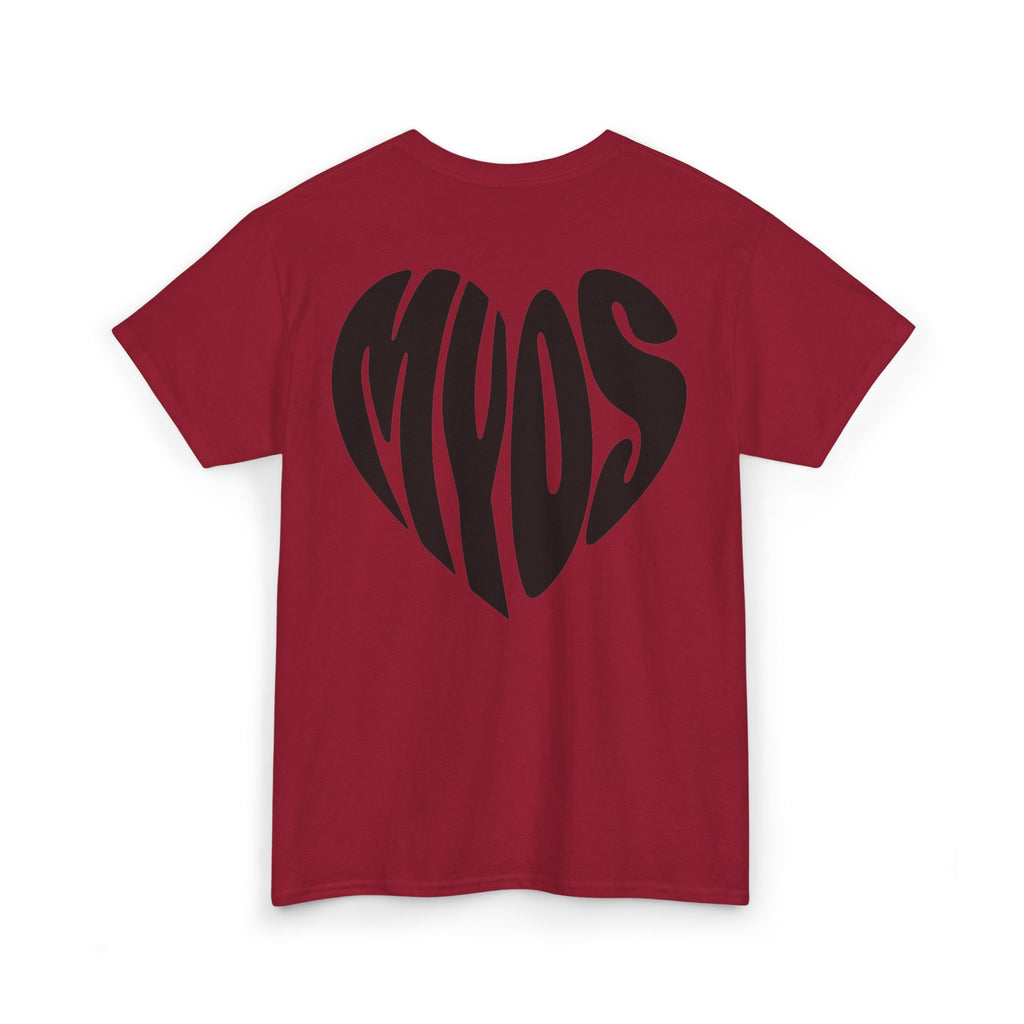 Men's T-shirt MYOS Black Heart