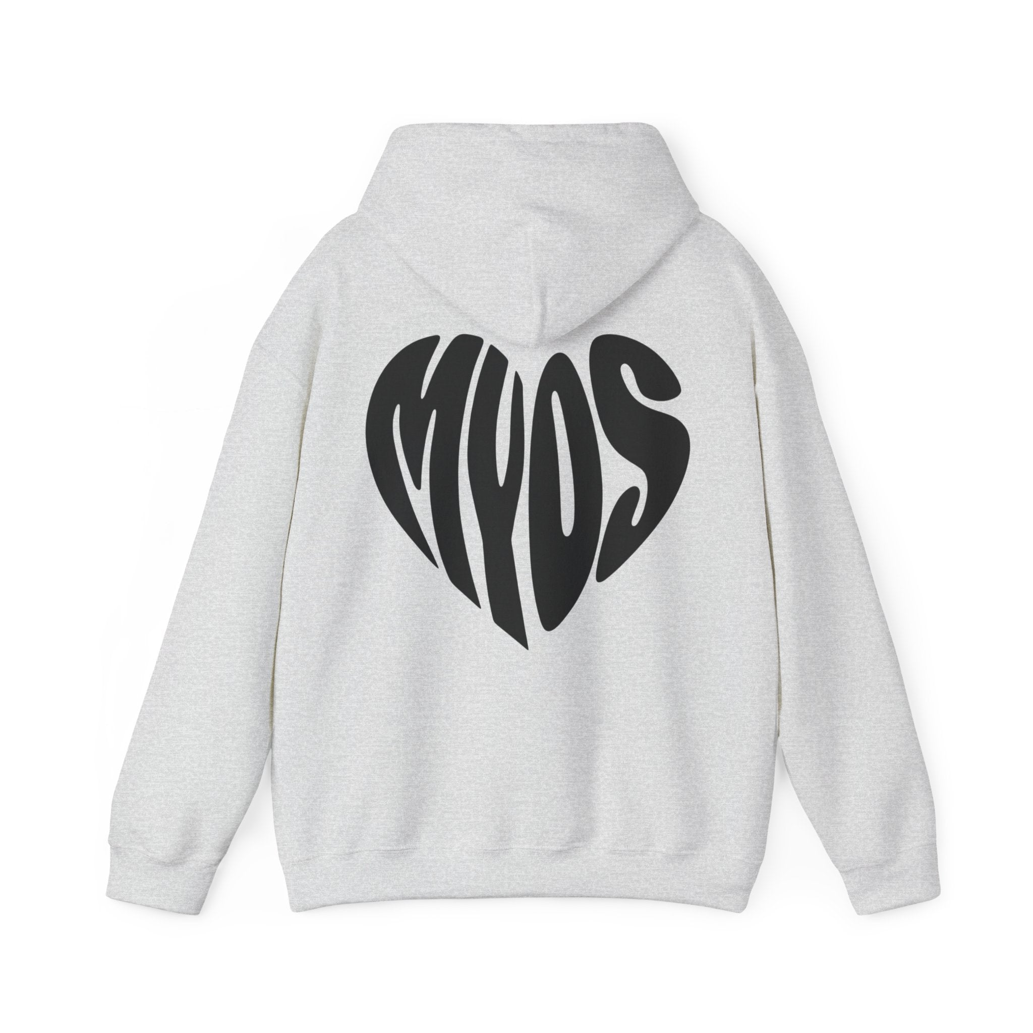 MYOS Black Heart Hoodie