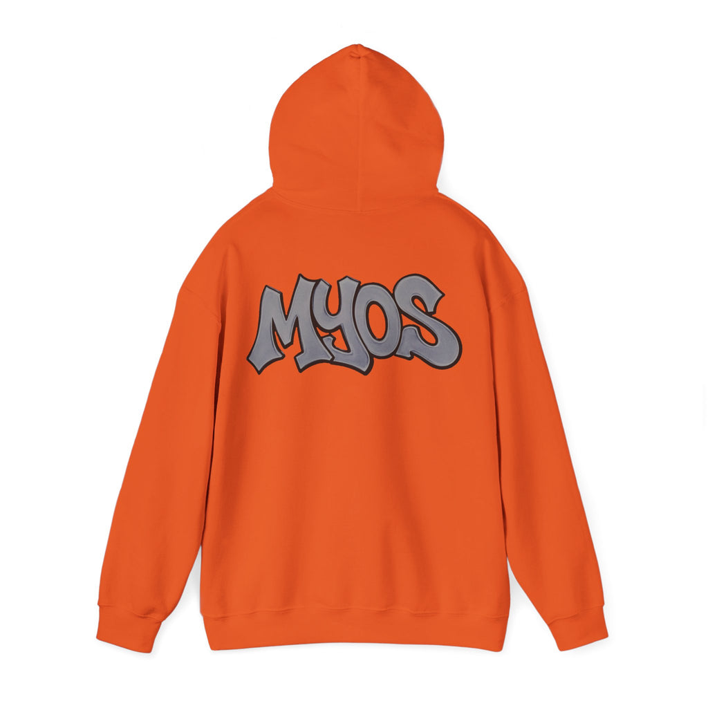 MYOS Streetwear Hoodie Grey