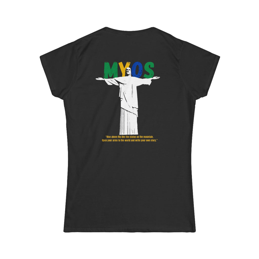 Women's T-shirt Christ Statue Rio