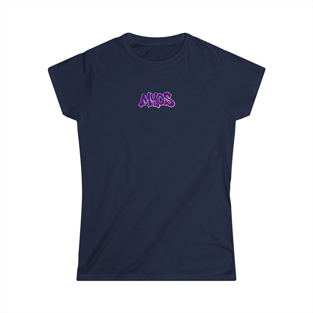 Women's T-shirt Purple/Pink logo